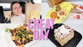 CHEAT DAY WHAT I EAT IN A DAY - I Ate Over 2500 Calories!