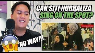 HOW DOES SITI NURHALIZA SING IN IMPROMPTU?