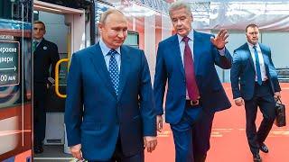 Путин вместе с Собяниным открыли в Москве новый кампус МГТУ им. Баумана