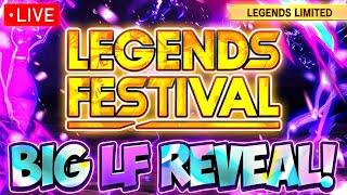  NEW BIG LF REVEAL!!!! REVEALS AND STUFF LIVE LEGENDS FESTIVAL!!! ( Dragon Ball Legends )