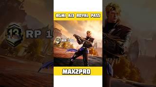 A13 Royal pass Rewards | 100 Rp  outfit | A13 Rp #bgmi