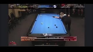 Fedor Gorst/Kristina Tkach vs. Justin Bergman/AZ Jay 10-Ball Pt.1