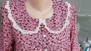 Трапецияда ёкали куйлак бичиб тикамиз Шьём платье трапеция ve sew a dress