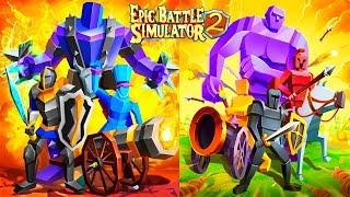 СИМУЛЯТОР БИТВЫ НА АНДРОИД! Epic Battle Simulator 2! 1 серия