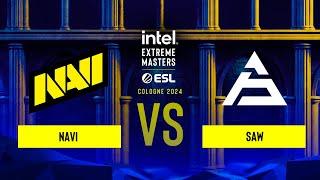 NAVI vs. sAw - IEM Cologne 2024 - Group A