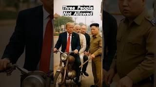 Trump, Modi & Putin Stopped by Kim Jong Un !  #funny #shorts