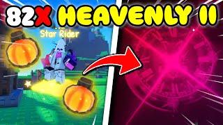 Using 82 HEAVENLY POTIONS For 'HARVESTER' AURA In ROBLOX SOL'S RNG!