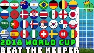 Beat the Keeper World Cup 2018 Retro Marble Race Tournament / Marble Race King