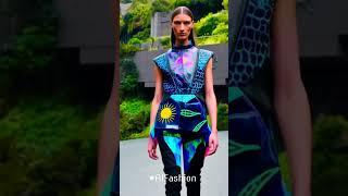 AI Fashion: Eco Solarpunk Rubber Revolution featuring Karla #aifashion #aigenerated