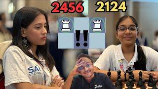 When Divya Deshmukh enters Beast Mode | Divya vs Sachi | World Juniors 2024