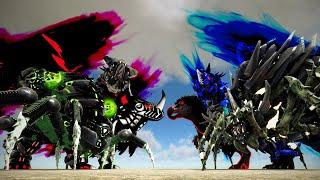 EC Primordials & Beast of Darkness vs. AG Reborn Celestials | ARK #Short Fight 