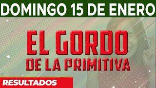 Resultado del sorteo El Gordo de la Primitiva del Domingo 15 de Enero del 2023.