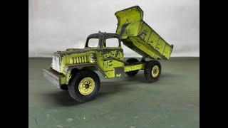 DUMP TRUCK HUBLEY METAL CAST TOY RESTORATION