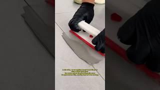 The Art of Perfectly Finishing Cement-Based Tile Grout #craftsmanship #craftsman