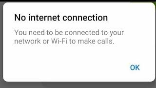 Fix you need to be connected to your network or wifi to make calls messenger error problem 2022