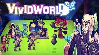 Vivid World Demo Gameplay - Phantom Nightmare Pirate Team / Anime Auto-Battler Roguelike Indie Game