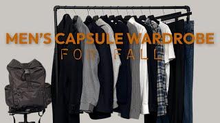 Men's Fall Capsule Wardrobe | 20 Pieces You Need for Versatility & Style