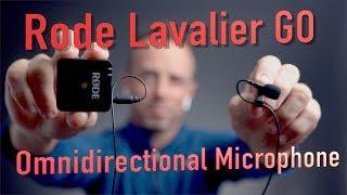 Rode Lavalier GO Omnidirectional Microphone for Wireless GO Systems audio test