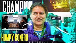 The game that made Koneru Humpy the World Rapid Champion 2024 | Irene vs Humpy