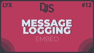 Logging Message Edits & Deletes | Discord.JS V13 Series | #12