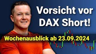 Das muss jetzt passieren! | DAX Analyse und Wochenausblick ab dem 23.09.2024