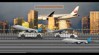 Aircraft And Car Animation Effect Using HTML & CSS | How to make animation website using HTML & CSS.