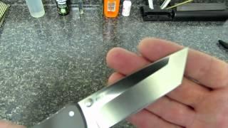 Cold Steel Code 4 Tanto Initial Review:  Thin, Light, Strong Tri-Ad Awesomeness