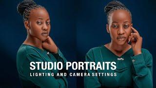 Studio Portraits for Beginners: Headshots + Lighting and Camera Settings | Behind the Scenes