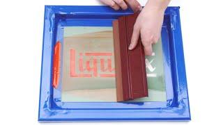 Turn Your Acrylic Into Screen Print Ink | Silkscreen Medium | Liquitex #screenprinting