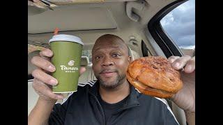 *BONUS VIDEO!* Panera Presents Cinnamon Crunch Latte & Bagel!!