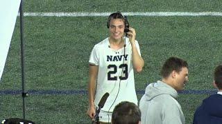Navy Women's Lacrosse Postgame Interview: Maggie DeFabio vs. Richmond