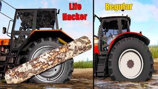 Lifehacker Driver vs Regular Driver - Beamng drive