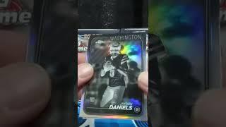  Jayden Daniels Rookie Negative Parallel – Big Hit!  #sportscards #footballcards #nfl #panini