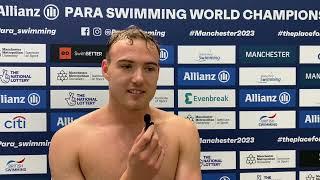 Barry McClements - Para Swimming World Championships 2023 - Day 5