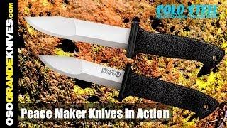 Cold Steel Peace Maker Knives in Action | OsoGrandeKnives