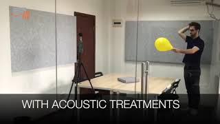 BEFORE & AFTER: Acoustic design in offices