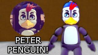 How to get "PETER PENGUIN" BADGE + PENGUIN MORPH/SKIN in FNAF NEW SKIN ROLEPLAY! - Roblox