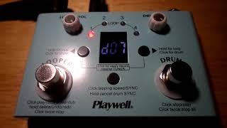 Playwell  Drum Machine & Looper all 30 Drum Beats Demo