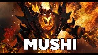 [Dota2] Mushi Pro Plays Hero Shadow Fiend Mid Ranked MMR Guide [ Mushi Gameplay ]