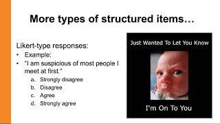 Personality Assessment: Objective Personality Tests