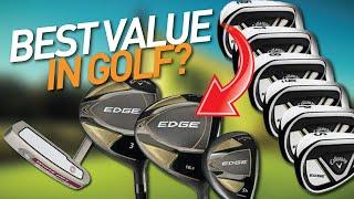 ARE THESE THE BEST CHEAP GOLF CLUBS OF 2021? // Costco Callaway Edge Set Review
