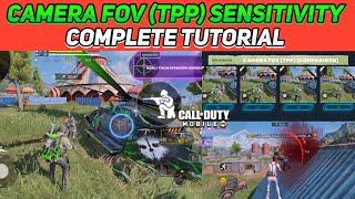 CAMERA FOV TPP (FOV RANGE THIRD PERSON ONLY) SETTING IN-DEPTH EXPLANATION IN COD MOBILE BR