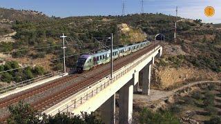 Siemens Desiro EMU between Panorama and Isthmos.