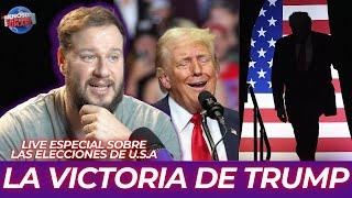 Noticias en vivo de ''emergencia'': La victoria de Donald Trump.