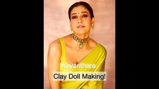 Nayanthara | Clay Doll Making | Clay Art | Gift Ideas | Niv Vin Arts