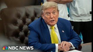 Trump says Iran is close to having a nuclear weapon but U.S. intelligence says otherwise