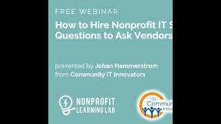 How to Hire a Nonprofit IT Provider Pt 1