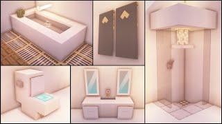 Minecraft: 40+ Bathroom Build Hacks and Ideas