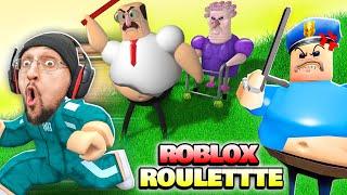 Roblox Barrys Prison Run From Grumpy Gran! All the Best Games in 1 (FGTeeV Roulette)