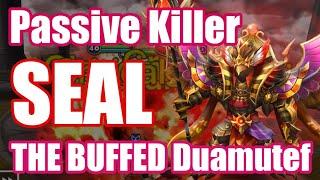 THE POWER BUFFED Duamutef, the combination of Oblivion and Seal is too annoying【Summoners War RTA】